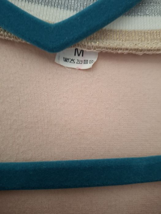 Dres welurowy beżowy M