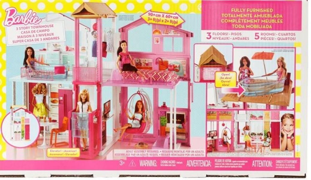 Domek dla lalek Barbie 40,5 cm