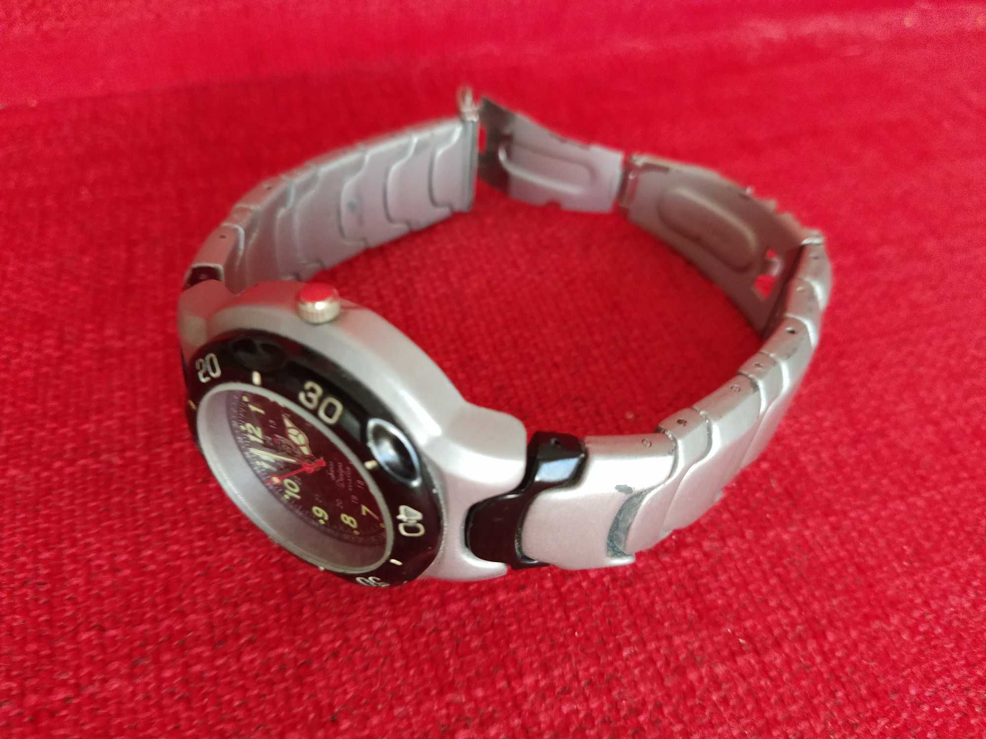Relógio pulso Aviator Japan MOVT nickel free - bracelete original