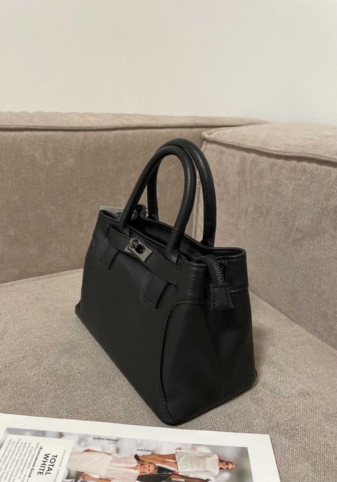 Італійська шкіряна сумка тоут нова колекція