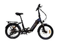 Rower elektryczny TABOU 20 FOLD UP black / gold 20''