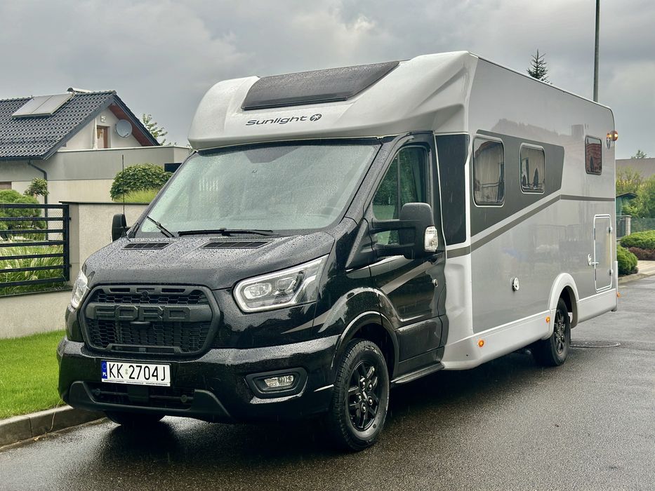 Kamper wynajem VW T6 Knaus Bulli lub Ford Sunlight 5 osob AUTOMAT