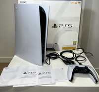 Konsola Sony PlayStation 5 + GRY + Gwarancja | Perfekcyjny Stan PS 5