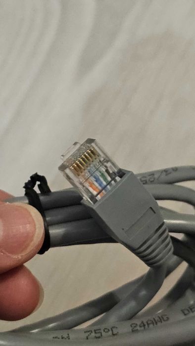 Cabo Rj45 1.4m CAT5e Cinzento