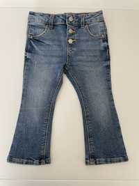 Spodnie Zara Kids rozm 92 dzwony jeansy NOWE