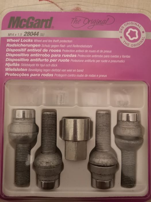 NOVOS Porcas / Pernos de segurança