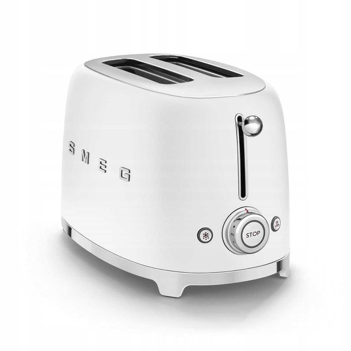 Тостер Smeg TSF01WHMEU білий 950 Вт MATT 950W