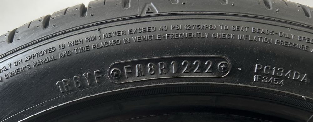 Opona Letnia 16 Falken Ziex ZE310 ECORUN Pojedyncza 195/45R16 Nowa