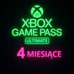 4 Miesiące XboxGamePass (Ultimate) , Xbox one ,Xbox series , gra Xbox