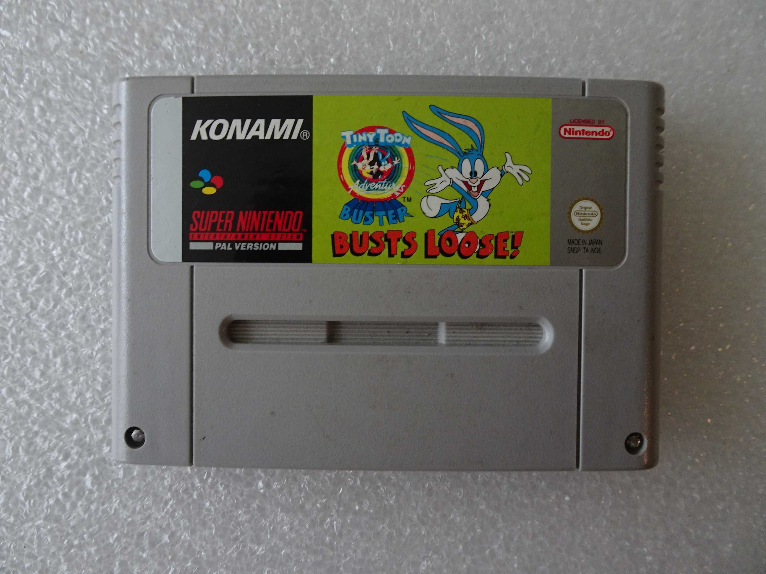 Jogo Super Nintendo (SNES) - Busts Loose!