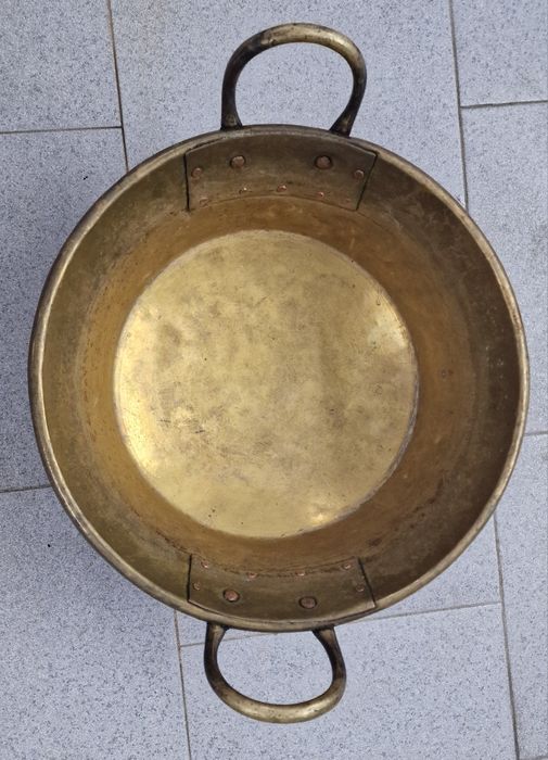 Caldeira em cobre.