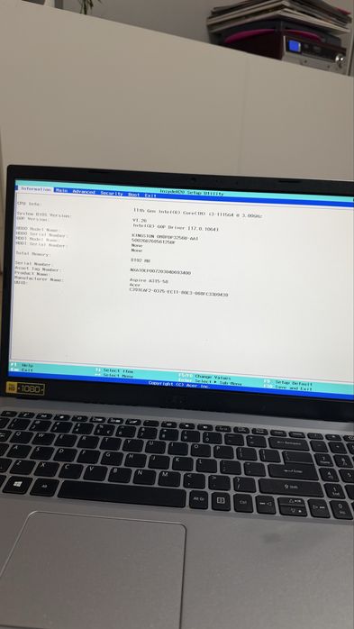 ACER Aspire 3 i3 8gb 256gb OKAZJA!