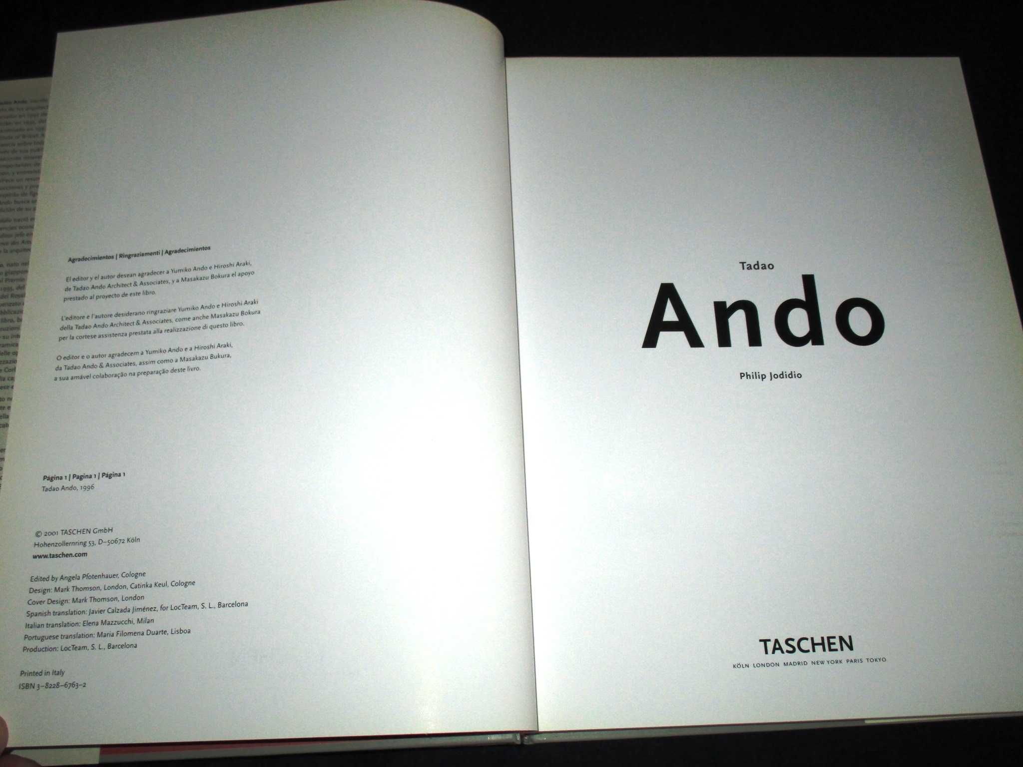 Livro Tadao Ando Philip Jodidio Taschen