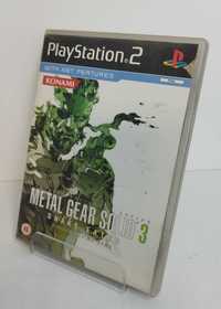 Gra Metal Gear Solid 3 PS2 Wersja Angielska