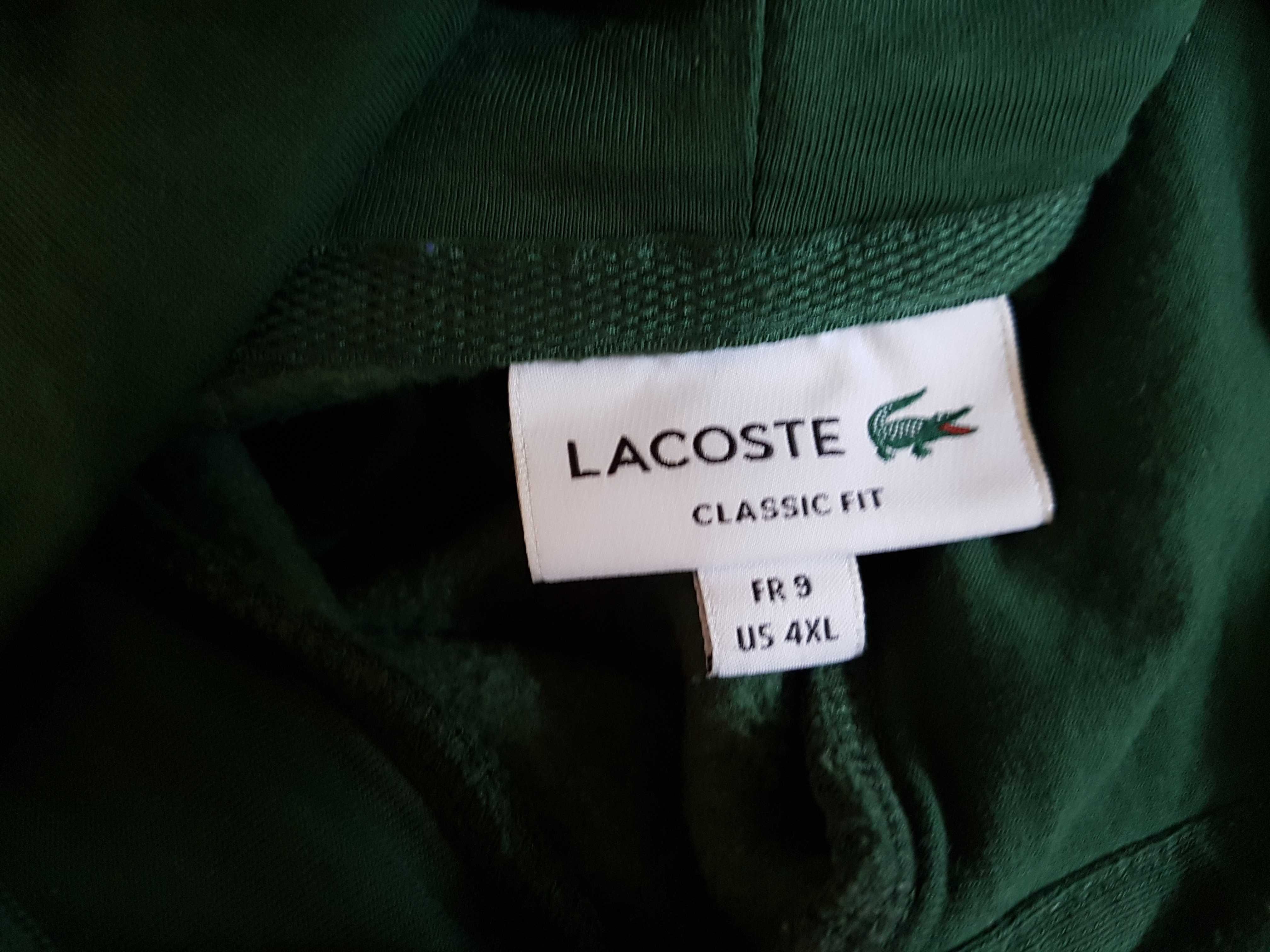 Duza bluza Lacoste z USA 4xl pachy:2x75cm