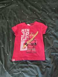 Koszulka t-shirt czerwony LEGO Ninjago 104