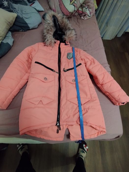 Зимова куртка для дівчинки