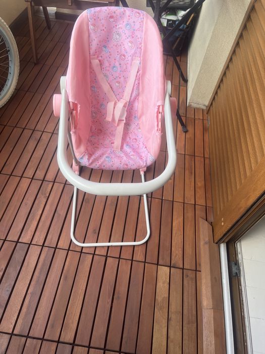 Wózek dziewczęcy dla lalek