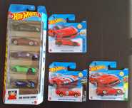 5 pack HotWheels  Ferrari & friends