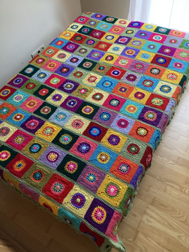 Narzuta hand made, szydelko bajkowe klimaty