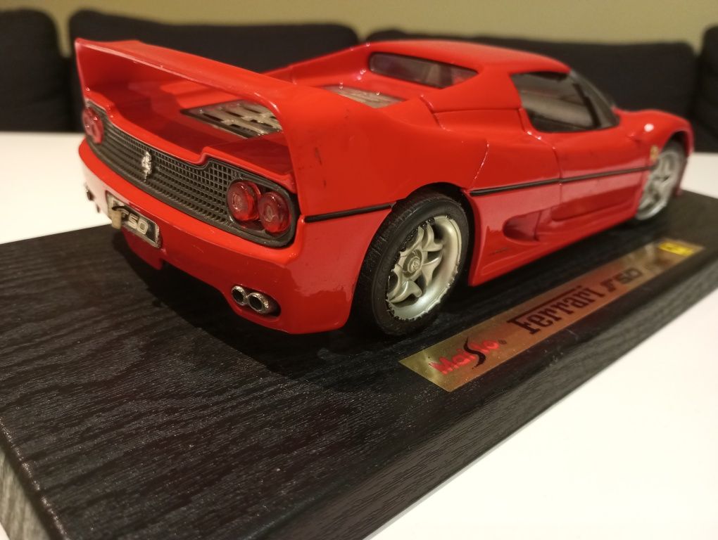 Ferrari F50 model samochodu auto zabawka 1:18