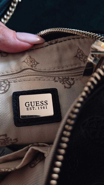 Torebka Guess Helaina Mini Crossbody Top Zip