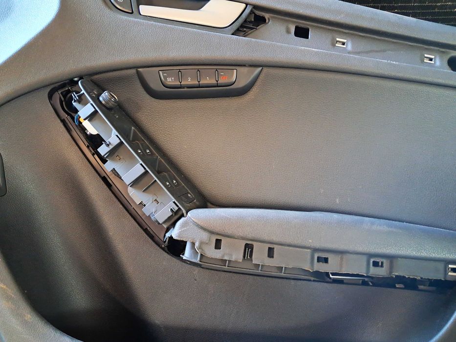 AUDI A4 B8 sedan S-line Sline fotele grzane PAMIĘĆ elektryka boczki UK