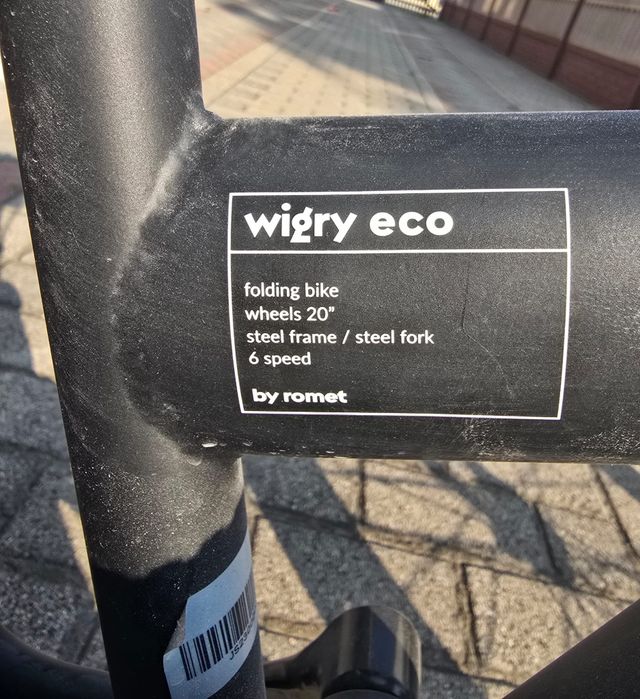 Rower składany Wigry Eco