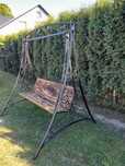 Huśtawka ogrodowa metalowa