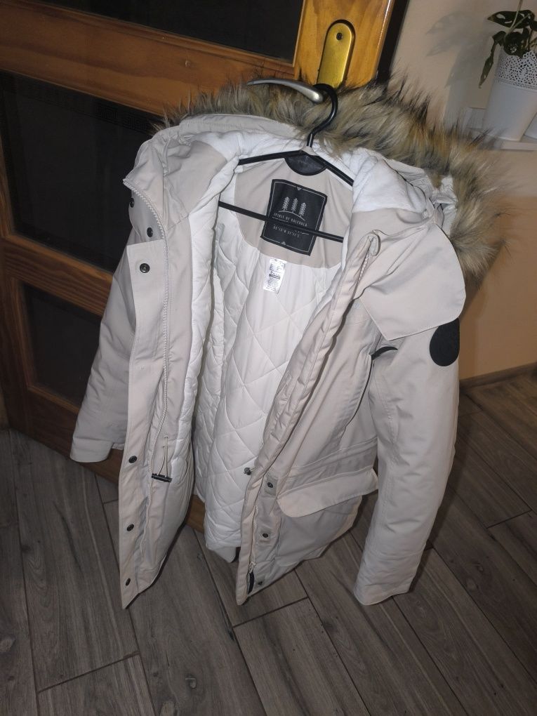 Kurtka plaszczyk Parka turystyczna damska zimowa Quechua SH900 -20°C w