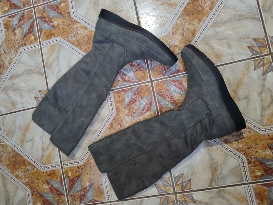 Kozaki damskie 38 kozaki zamszowe