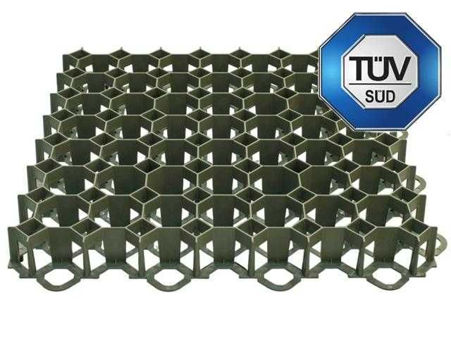 KRATKA GEOKRATA Trawnikowa Drogowa Parkingowa STELLA GREEN SG1 50x50x4