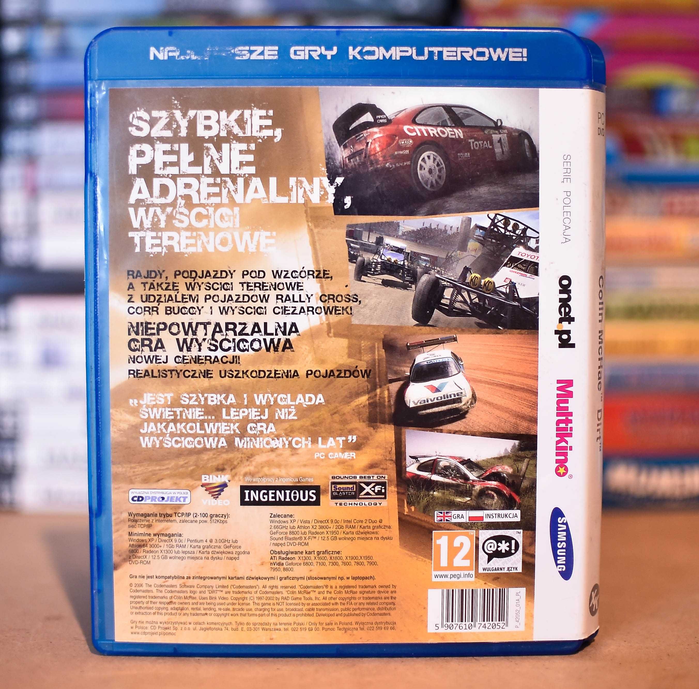 PC # Extra Klasyka Mini - Colin McRae Dirt ANG