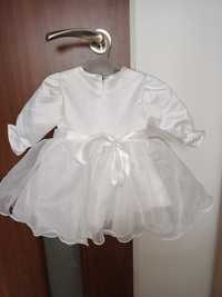 Sukieneczka do chrztu r 62