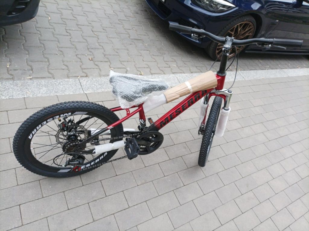 Rower dla dziecka 20" - MTB Meserra jak Nowy