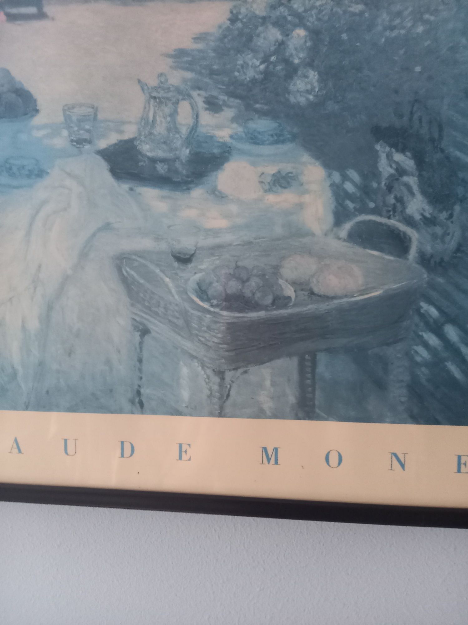 Reprodukcja obrazu Claude Moneta Posiłek w ogrodzie