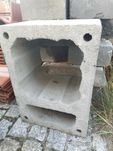 Pustak kominowy betonowy z wentylacją KW nowy