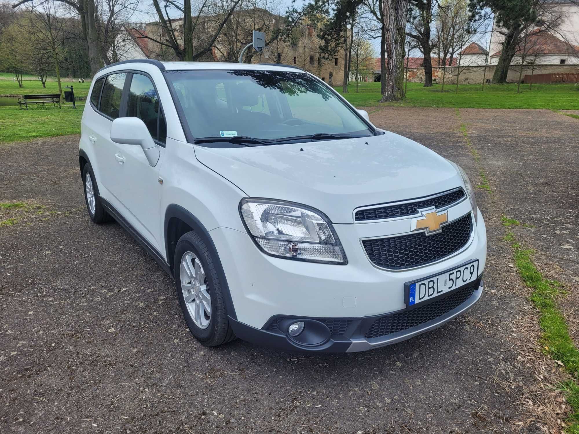 Chevrolet Orlando 1.8 141KM Bezwypadkowy IIwł. 7os. Zadbany 2 kpl kół