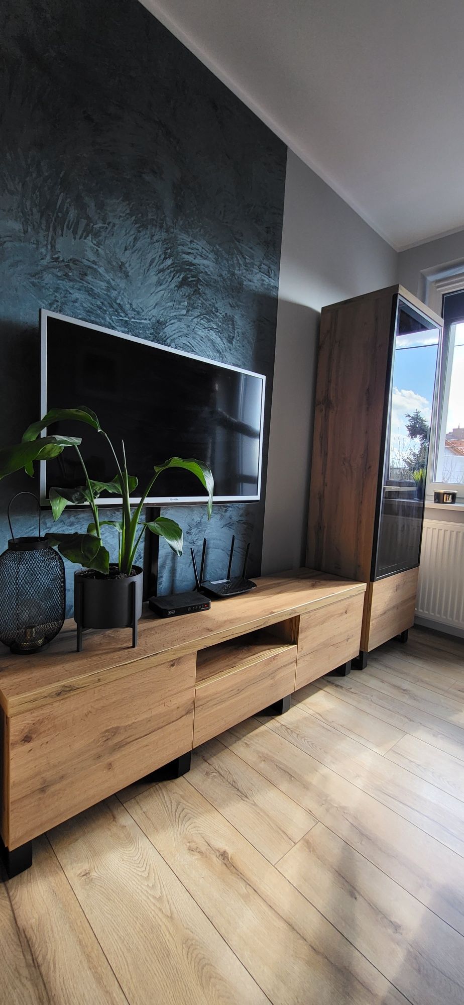 Szafka Rtv "Modena" w stylu LOFTOWYM / INDUSTRIALNYM