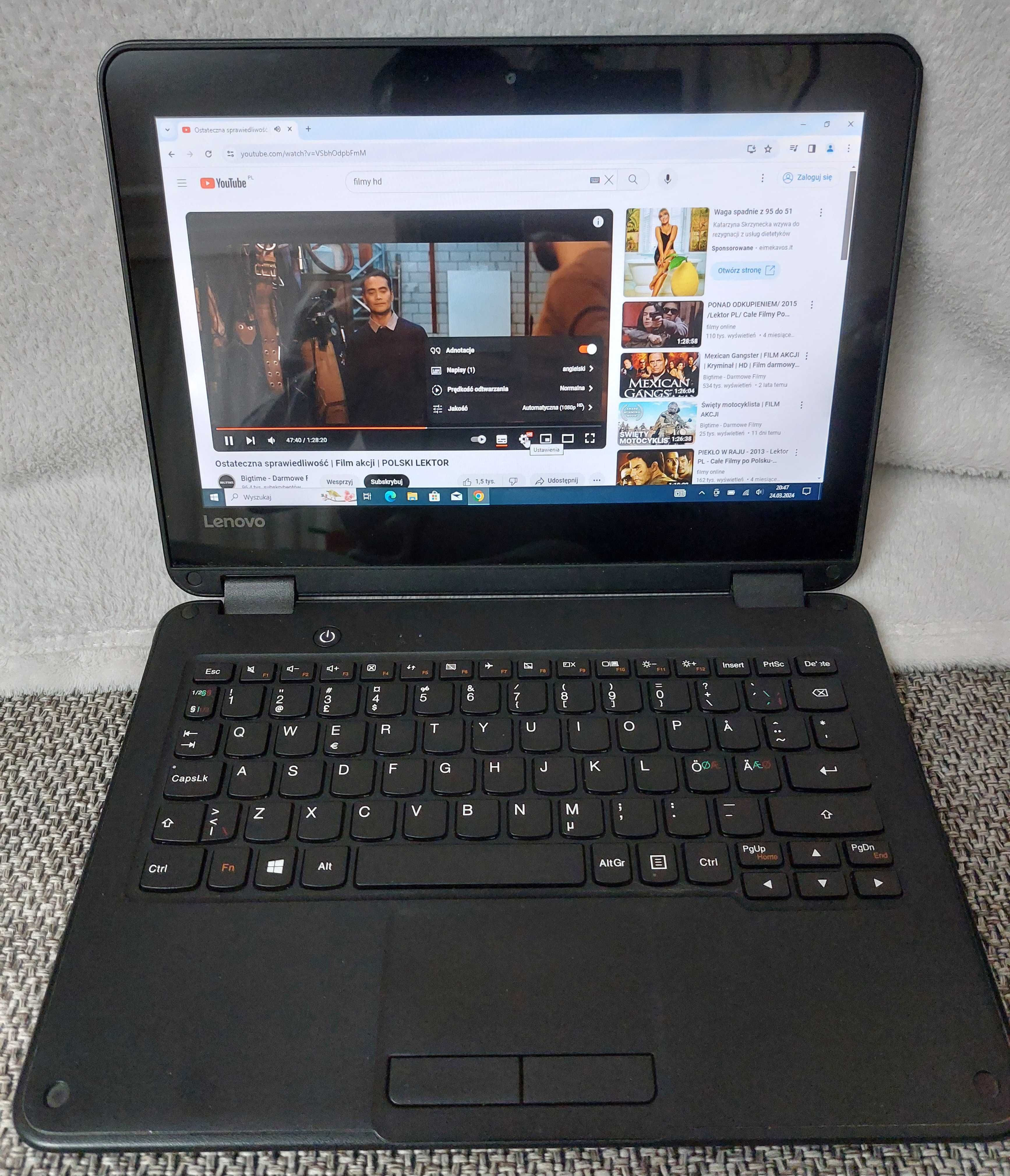 Laptop Lenovo Winbook 4/256gb dotyk