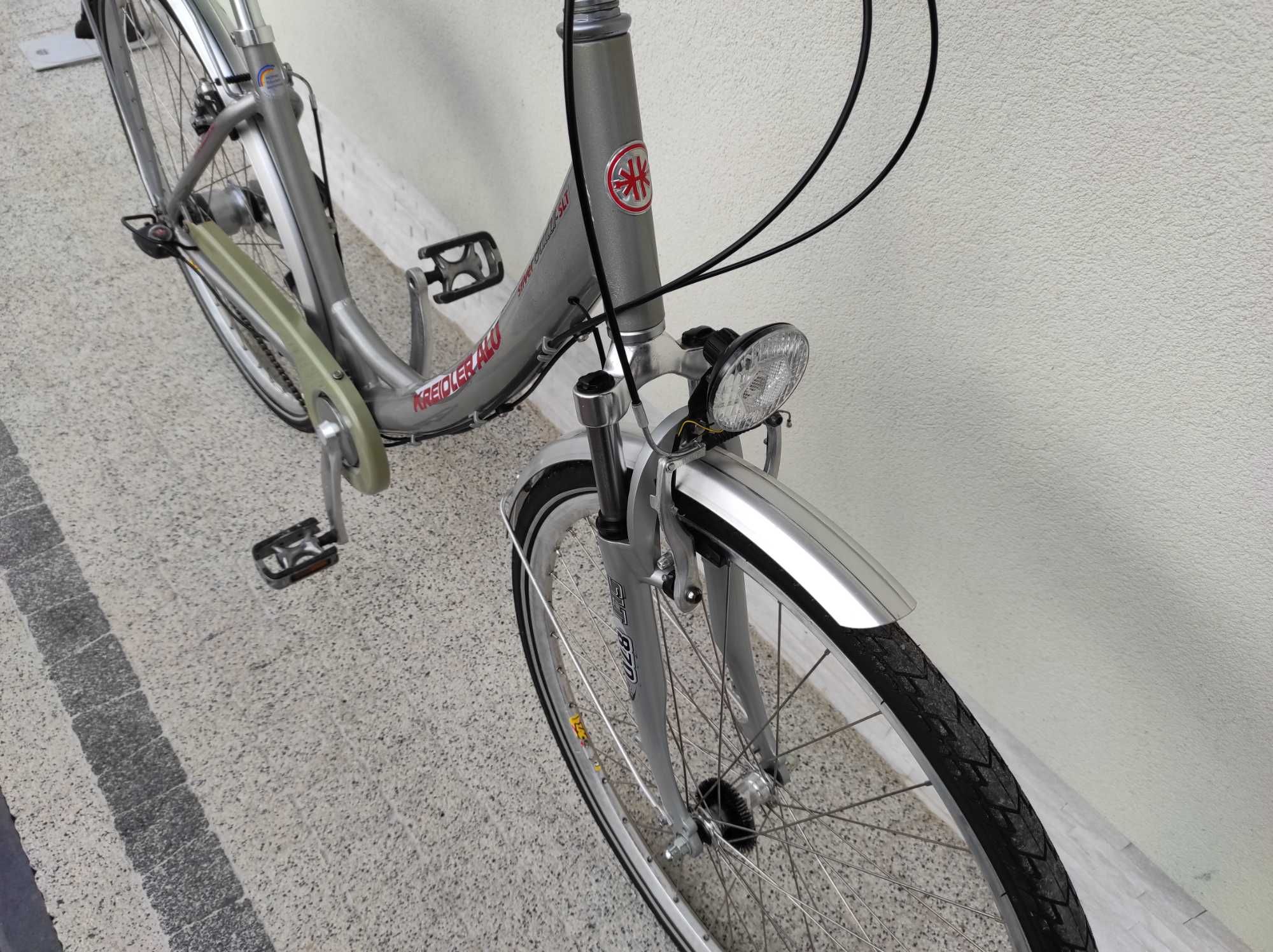 Rower KREIDLER - Koła 28, aluminiowy, 7 biegów, 2x amor