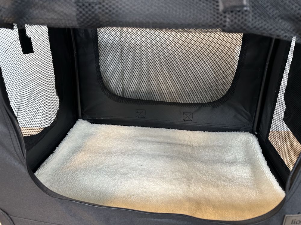Lionto transporter dla zwierząt 60x44x42cm Torba transportowa M