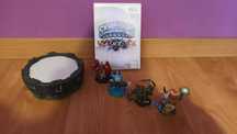 Jogo Skylanders Wii + 4 Bonecos + wireless portal  para nintendo Wii