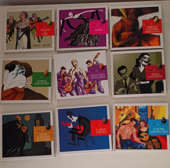 Coleção completa 100 anos de Fado Público