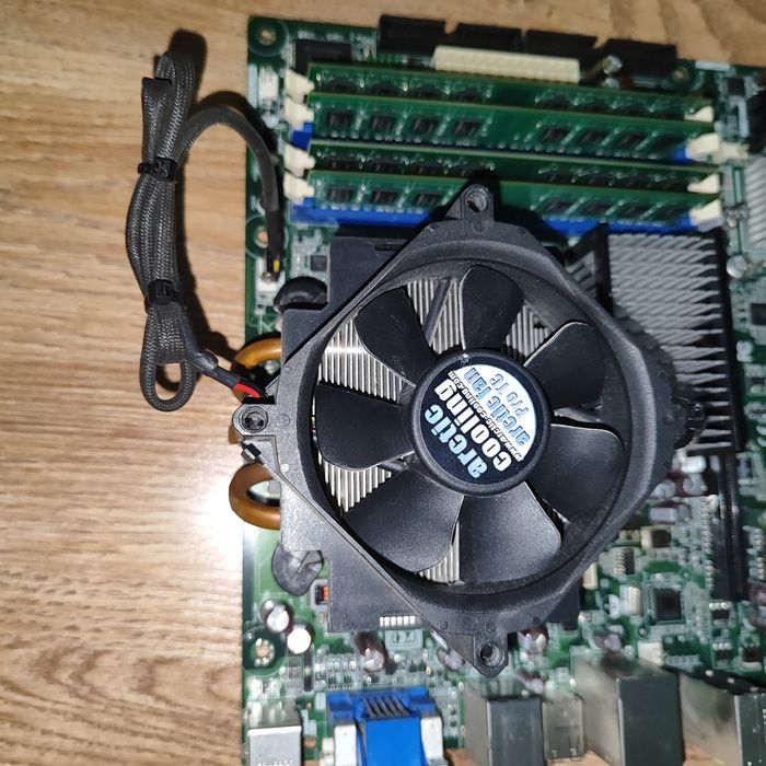 Płyta głowna z procesorem Intel Q9600 + 8GB RAM DDR2