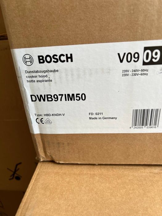 Витяжка Bosch DWB97IM50 нержавіюча сталь