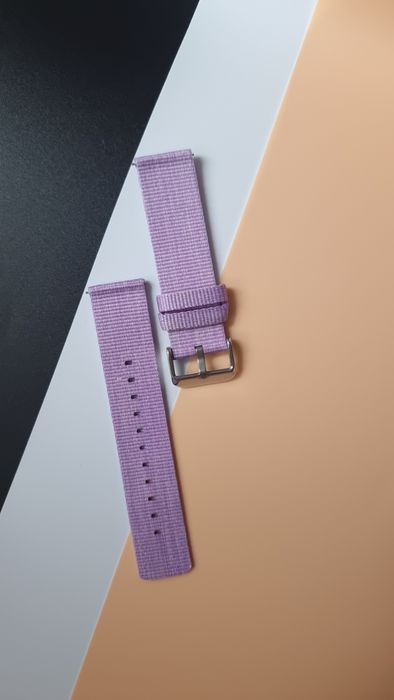 Miękka i lekka bransoletka nylonowa 22 mm kompatybilna z zegarkiem RUI