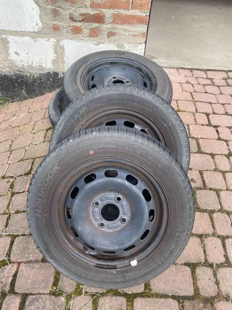 opony letnie hankook 175/65R14 82T z felgami
