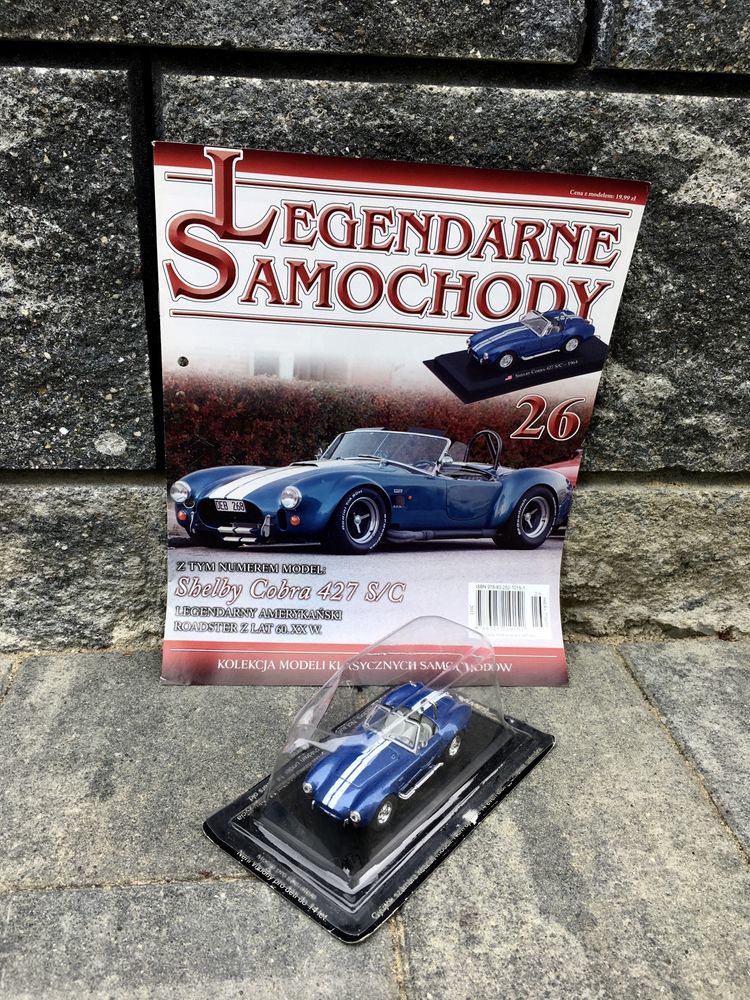 Czasopismo- SHELBY COBRA 427S/C-legendarne samochody USA