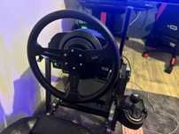 Kierowniaca thrustmaster t300 + shifter logitech + hydro lapa + stelaz